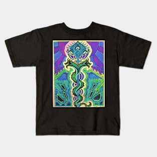 Kundalini Staff 02 Kids T-Shirt